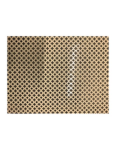 LAMIERA FORATA P/TERMOSIFONE ORO