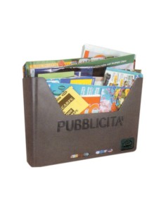PORTA PUBBLICITA ALUBOX CAROSELLO GRIGIO GHISA