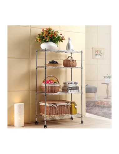 SCAFFALE SERIE AMERICA 4 RIPIANI 60X35XH170 CM
