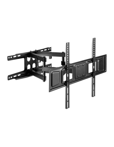 SUPPORTO TV A MURO DOPPIO BRACCIO 37/80 EXTRA SLIM