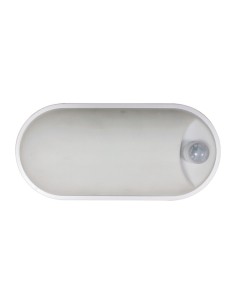 PLAFONIERA  LED OVALE 18W 2000LM TRICOLOR C/SENS