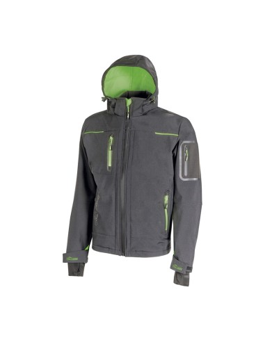 U-POWER GIACCONE SPACE GRIGIO-VERDE TG. XXL