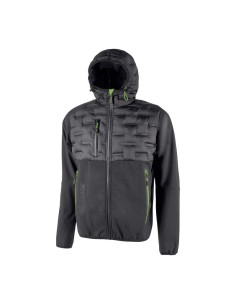 U-POWER GIACCONE SPOCK GRIGIO-VERDE TAGLIA XXL