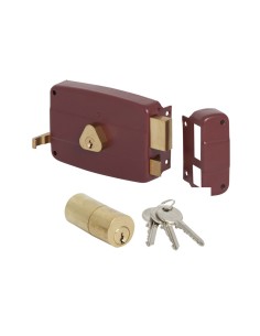 CISA 50121 50 MM SX SERRATURA APPL. LEGNO CIL. FISSO