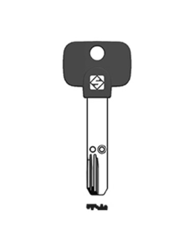 SILCA MTK17RP CHIAVE PUNZONATA NICHEL (262)