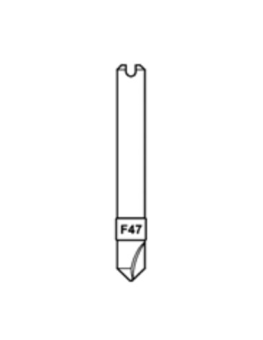 SILCA D740451ZB FRESA F47 (PUNZONATE) P/DUPL. MATRIX