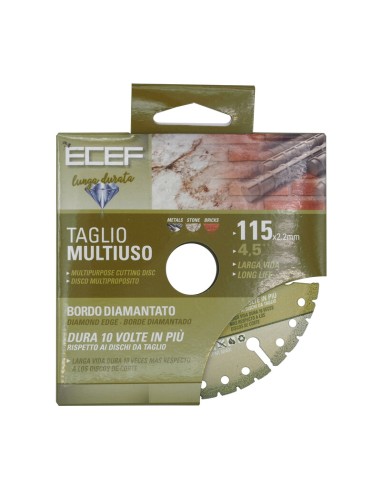 DISCO DIAMANTATO MULTIUSO D 115 MM