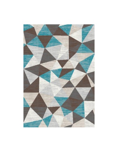 TAPPETO DECORA BLU DIS.002 110X170 CM