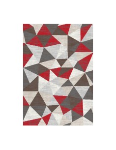 TAPPETO DECORA ROSSO DIS.002 110X170 CM