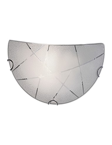 APPLIQUE SANDRINA GRANIGLIA RIGHE TRASP. 30X15 CM