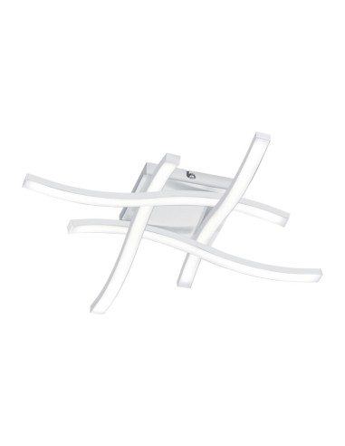 PLAFONIERA LED ROUTE BIANCO 4 LUCI X 5W 4000K