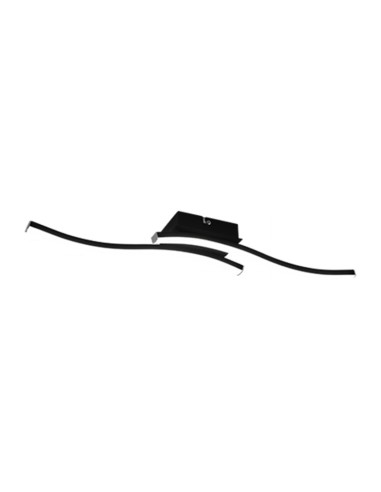 PLAFONIERA LED ROUTE ANTRACITE 2 LUCI X 5W 4000K