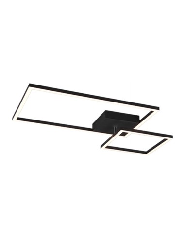 PLAFONIERA LED PADELLA C/SNODO 25W 4000K NERO