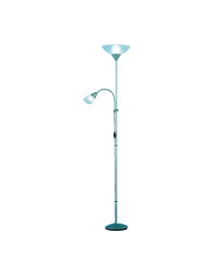 PIANTANA ERZWO ALLUMINIO ACRY 2XE27 E14 H 180 CM