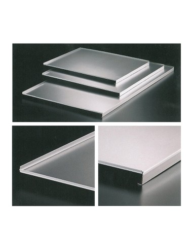 SOTTOLAVELLO ALLUMINIO P/CUCINA 864X510X18 MM