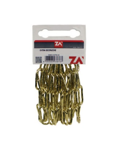 CATENA MAGLIA LUNGA RITORTA 4,0 MM 2,5 M BRONZ