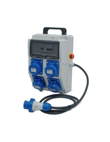 ROSI 2240E-PF QUADRO ELETTRICO 4P CE 220V PULS EMER
