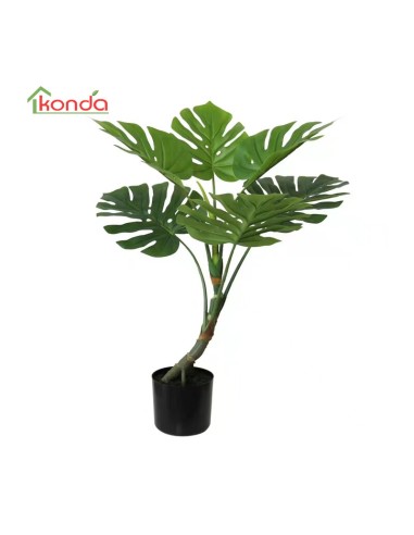 C PIANTA MONSTERA ARTIFICIALE  80 CM