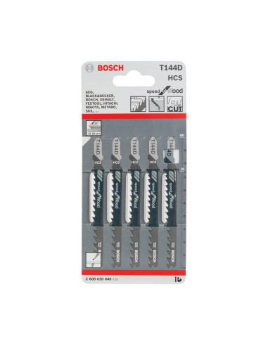 BOSCH-A 5 LAME T 144 D P/SEGHETTO ALTERNATIVO