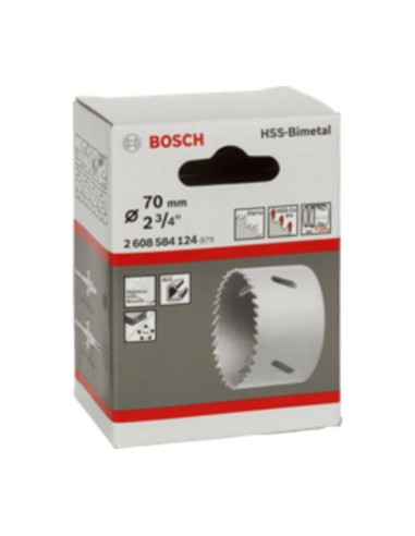 BOSCH-A SEGA A TAZZA BIMETALLICA HSS D  70