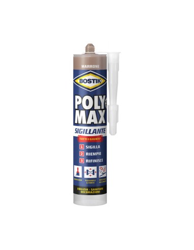 BOSTIK POLYMAX SIGILLANTE 280 ML MARRONE CARTUC