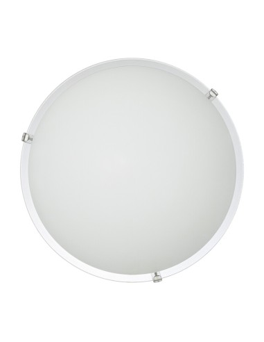 PLAFONIERA DYLAN 30 1XE27 LASTRA BIANCO LUCIDO