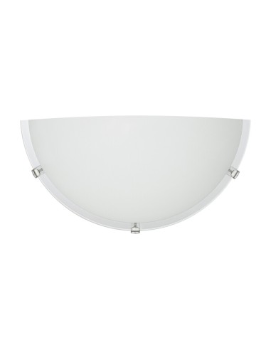 APPLIQUE DYLAN 1XE27 LASTRA BIANCO LUCIDO