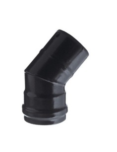 GOMITO P/STUFA A PELLET 45 ATTACCO MF D 12 CM