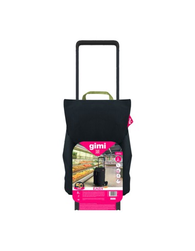 GIMI CARRELLO SPESA EASY 40 L NERO