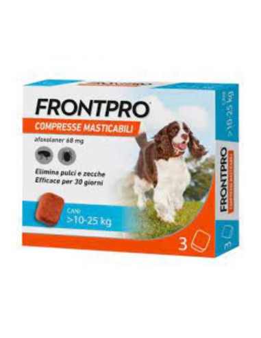 FRONTPRO COMPRESSA MASTICABILE CANI 10-25 KG 3 PZ