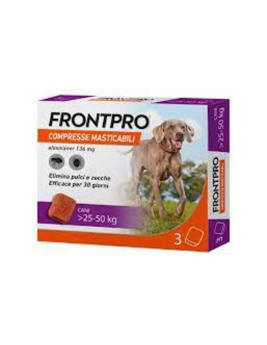 FRONTPRO COMPRESSA MASTICABILE CANI 25-50 KG 3 PZ