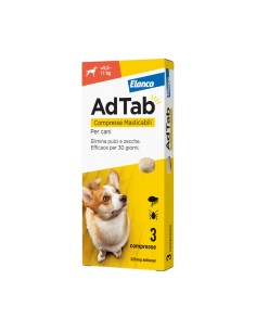 ADTAB COMPRESSE MASTICABILI P/CANI 5,5 - 11 KG