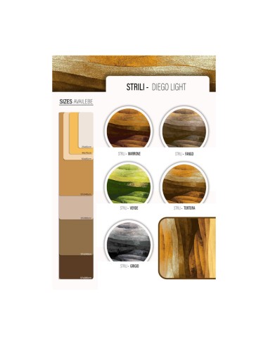 TAPPETO CUCINA STRILI 57X280 CM ASSORTITO