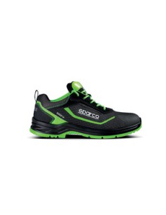 SPARCO SCARPE FORESTER S3 NERO VERDE FLUO N.41