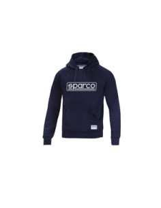 SPARCO FELPA HOODIE FRAME BLU MARINE TG M