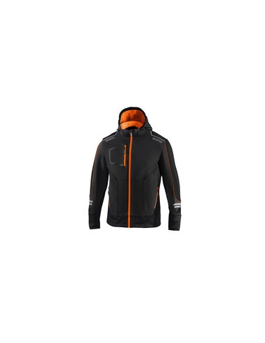 SPARCO GIUBBINO YORK BLACK ORANGE TG XL
