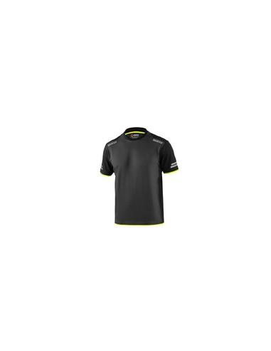 SPARCO T-SHIRT TUCSON GREY YELLOW TG S
