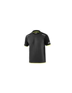 SPARCO T-SHIRT TUCSON GREY YELLOW TG XL