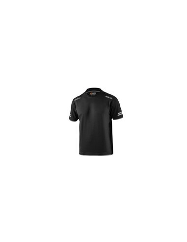 SPARCO T-SHIRT TUCSON BLACK GREY TG XS