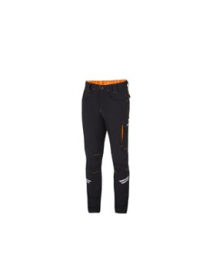 SPARCO PANTALONE KANSAS BLACK ORANGE TG XL