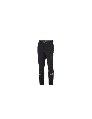 SPARCO PANTALONE KANSAS BLACK GREY TG S