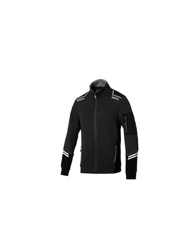 SPARCO FELPA ALABAMA BLACK GREY TG XXL