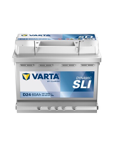 BATTERIA AUTO VARTA BLUE D24 (60AH)   540A