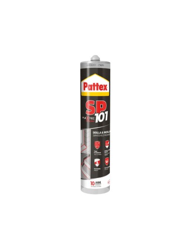 PATTEX SILICONE SP101 GRIGIO 280 ML CARTUC.