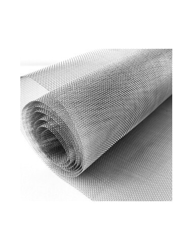 C ZANZARIERA ALLUMINIO 18X14 0,80X30MT ARGENTO