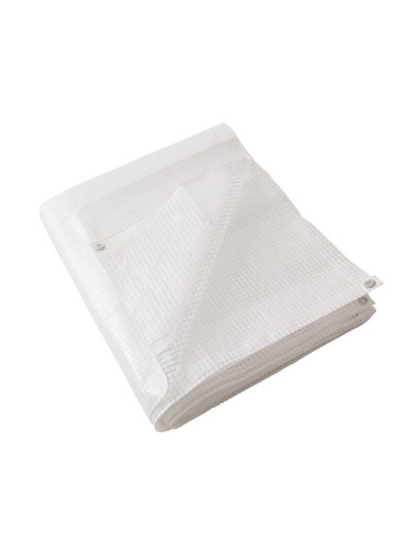 C TELO OCCHIELLATO PE BIANCO CRYSTAL RETIN 5X8M 160GR