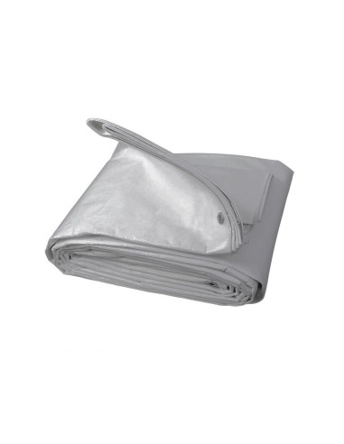 C TELO OCCHIELLATO PE USO ALIM.GRIGIO  8X10M 200GR