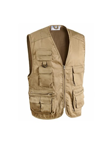 GILET STAR BEIGE TG. L