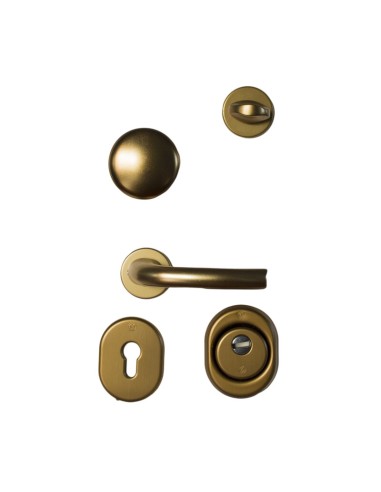 C KIT ACCESSORI BRONZO P/PORTA BLINDATA CIL EUROP