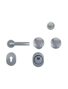 C KIT ACCESSORI INOX P/PORTA BLINDATA CIL EUROP